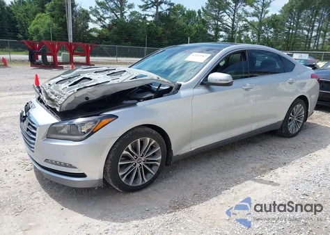 2017 Genesis G80 3.8 z USA, uszkodzony, nr VIN KMHGN4JE7HU168333